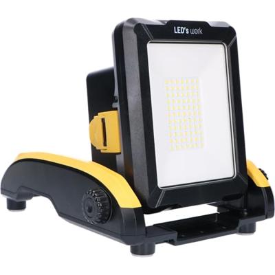 LED's Work 18V Draadloze LED Werklamp 2900 - Werkt op accu van Makita, Bosch, Dewalt, Milwaukee, Metabo - IP54