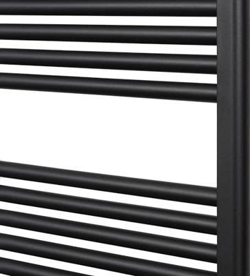 Saqu Cole handdoekradiator 701W 60x120cm mat zwart Saqu Cole handdoekradiator 701W 60x120cm mat zwart
