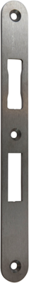 ASSA ABLOY n6001 sluitplaat | rvs 24x235x3mm lip 40mm afgerond| dr 1+2+3+4 - 10049721