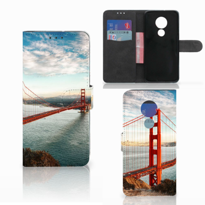 Motorola Moto G7 Power | Flip Cover | Golden Gate Bridge Motorola Moto G7 Power | Flip Cover | Golden Gate Bridge