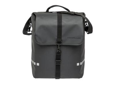 Fietstas New Looxs Odense Single 17,5 liter 32 x 16 x 38 cm - zwart