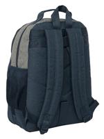 Schoolrugzak Kappa Dark navy Grijs Marineblauw 32 x 42 x 15 cm - thumbnail