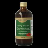 Natupharma Honing luchtwegensiroop 250 Milliliter - thumbnail