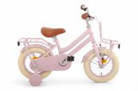 AMIGO Bella 12 Inch Meisjes Terugtraprem Roze - thumbnail