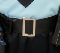 Hoofdagent pakje kind blauw - thumbnail