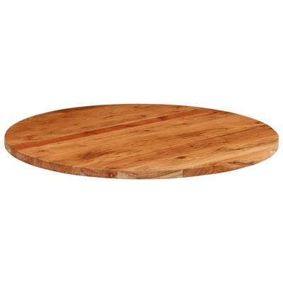 Tafelblad rond 90x3,8 cm massief acaciahout Tafelblad rond 90x3,8 cm massief acaciahout