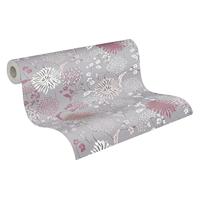 Livingwalls House of Turnowsky - Grijs - Floral - 389002 - thumbnail