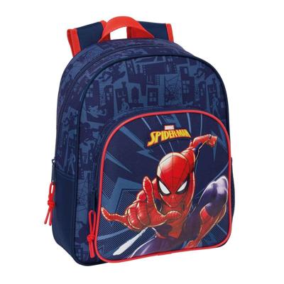 Schoolrugzak Spider-Man Blauw 27 x 33 x 10 cm Schoolrugzak Spider-Man Blauw 27 x 33 x 10 cm