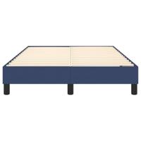 Bedframe zonder matras 120x200 cm stof blauw - thumbnail