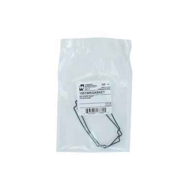 Hammond Electronics 1551WKGASKET Afdichting Silicone Zwart (b x h) 80 mm x 40 mm 2 stuk(s)