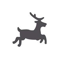 Vaessen Creative • figuurpons rendier comet maxi - thumbnail