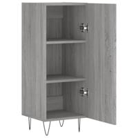 Dressoir 34,5x34x90 cm bewerkt hout grijs sonoma eikenkleurig - thumbnail