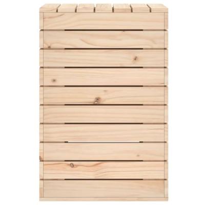 VidaXL Wasmand 44x44x66 cm massief grenenhout