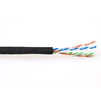 ACT EP389B CAT6 U/UTP PVC Patchkabel Soepel Zwart - 305 meter - thumbnail