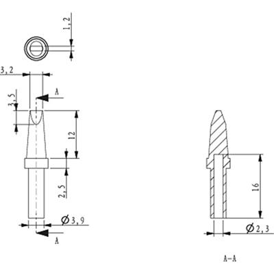 TOOLCRAFT HF-3,2MF Soldeerpunt Beitelvorm Grootte soldeerpunt 3.2 mm Lengte soldeerpunt: 17 mm Inhoud: 1 stuk(s)