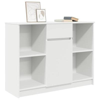 Dressoir met lade 101x35x76 cm spaanplaat wit Dressoir met lade 101x35x76 cm spaanplaat wit