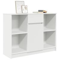 Dressoir met lade 101x35x76 cm spaanplaat wit - thumbnail