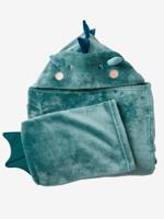 Wikkeldeken Eekhoorn met capuchon Oeko-Tex® groen - thumbnail