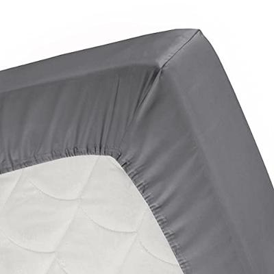 Cinderella topdek hoeslaken tot 15cm bi-inkeping jersey 200x200/210 anthracite