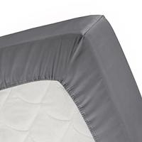 Cinderella topdek hoeslaken tot 15cm bi-inkeping jersey 200x200/210 anthracite - thumbnail