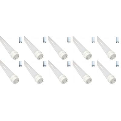 LED TL Buis T8 60cm 8W - Helder/Koud Wit 6400K - 10-Pack met Starter
