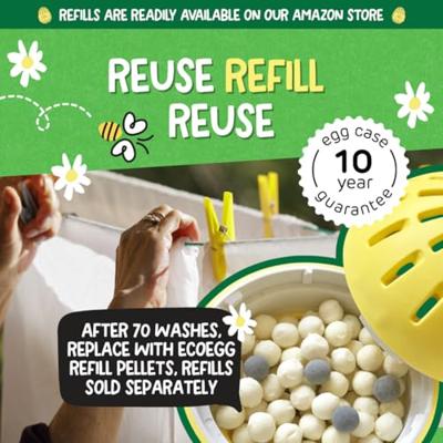 Eco Egg Laundry Egg Geurvrij - thumbnail