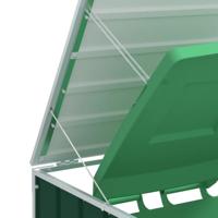 Containerberging voor 3 containers 216x81x115 cm staal groen - thumbnail