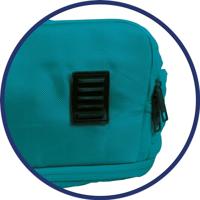Rugzak Oxford 12 vakken aqua - thumbnail