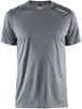 Craft 1907361 Rush Ss Tee M - Dark Grey Melange - M - thumbnail