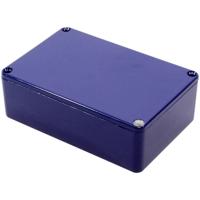 Hammond Electronics 1590B3CB Universele behuizing 116 x 77 x 38 Aluminium spuitgietwerk Blauw 1 stuk(s) - thumbnail