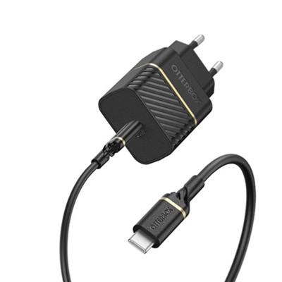 Otterbox EU Wall Charger USB-oplader 20 W 1x USB-C Zwart Binnen Otterbox EU Wall Charger USB-oplader 20 W 1x USB-C Zwart Binnen
