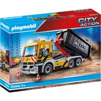 PLAYMOBIL City Action vrachtwagen met wissellaadbak 70444 - thumbnail