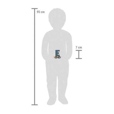 Small Foot - houten lettertrein polar - e
