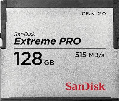 SanDisk Extreme Pro 128GB CFast 2.0 SanDisk Extreme Pro 128GB CFast 2.0