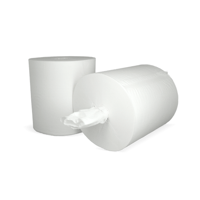 Poetsrol Midi (kokerloos) 1 laags 6x270 meter Ø20cm 100% cellulose T9 - thumbnail