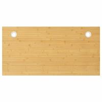 Bureaublad 110x55x4 cm bamboe - thumbnail