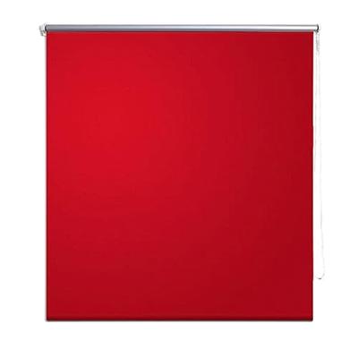 VidaXL Rolgordijn verduisterend 164,4 x 175 cm stofbreedte 160 cm rood