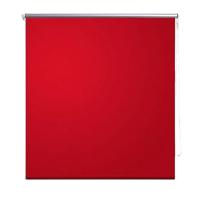 VidaXL Rolgordijn verduisterend 164,4 x 175 cm stofbreedte 160 cm rood - thumbnail