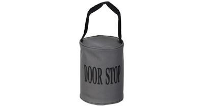 Esschert Design deurstopper met handvat 13x27 cm grijs