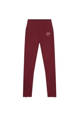 Black Bananas Lockheart Legging Dames Burgundy/Peach - Maat S - Kleur: Rood | Soccerfanshop