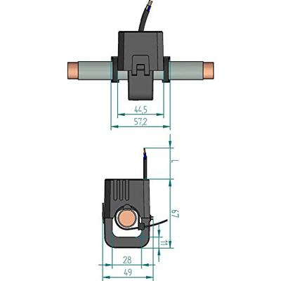 Gossen Metrawatt SC40-C 500/1A 0,2VA Kl.0,5 28 mm U128E Primaire stroom 500 A Secundaire stroom 1 A 1 stuk(s) Gossen Metrawatt SC40-C 500/1A 0,2VA Kl.0,5 28 mm U128E Primaire stroom 500 A Secundaire stroom 1 A 1 stuk(s)