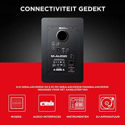 M-Audio BX8 D3 actieve studiomonitor (per stuk)