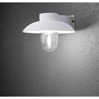 Konstsmide Mani 415-250 Buitenlamp (wand) Spaarlamp, LED E27 60 W Wit - thumbnail