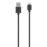 Belkin Mixit Lightning-/ USB-oplaadkabel (geschikt voor iPhone 11, 11 Pro, 11 Pro Max, XS, XS Max, XR, X, 8/8 Plus en andere apparaten, 3 m) zwart - thumbnail