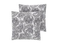LIVARNO Set van 2 satijnen kussenslopen 50 x 60 cm (Print) - thumbnail