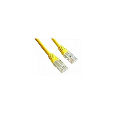UTP Cat5E patchkabel geel 2 meter UTP Cat5E patchkabel geel 2 meter