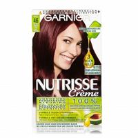 Garnier Nutrisse Crème Permanente Haarverf 4.6 Diep Rood Middenbruin - thumbnail