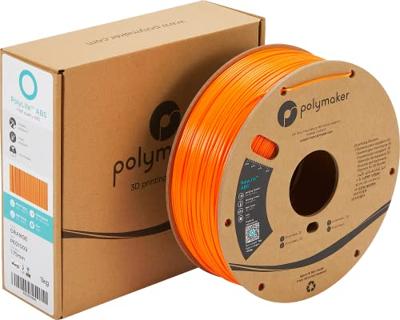 Polymaker PE01009 PolyLite Filament ABS kunststof Geurarm 1.75 mm 1000 g Oranje 1 stuk(s)