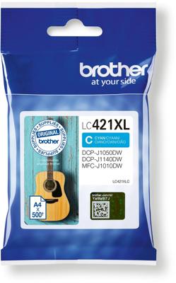 Brother Inktcartridge LC-421XLC Origineel Cyaan LC421XLC