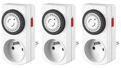 Set met 3 mini 24 u-timers penaarde (e305dm) Velleman - Velleman